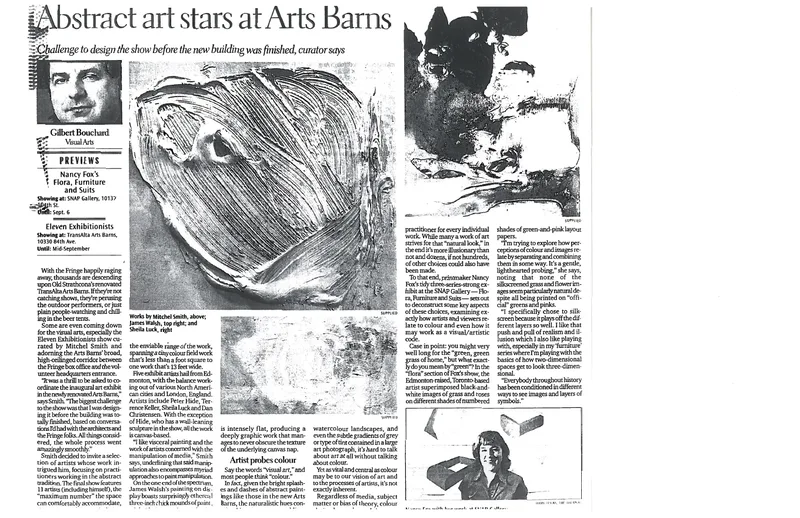 First page of “A New Interpretation of Art”