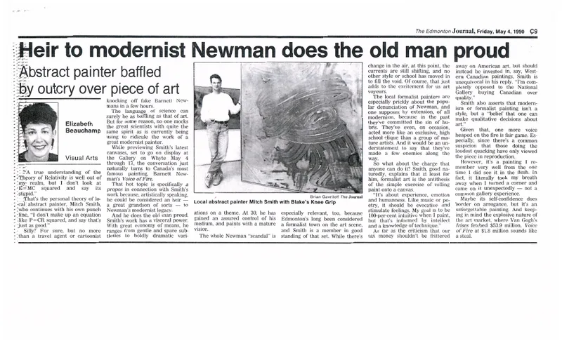 First page of “Heir to Modernist Newman”